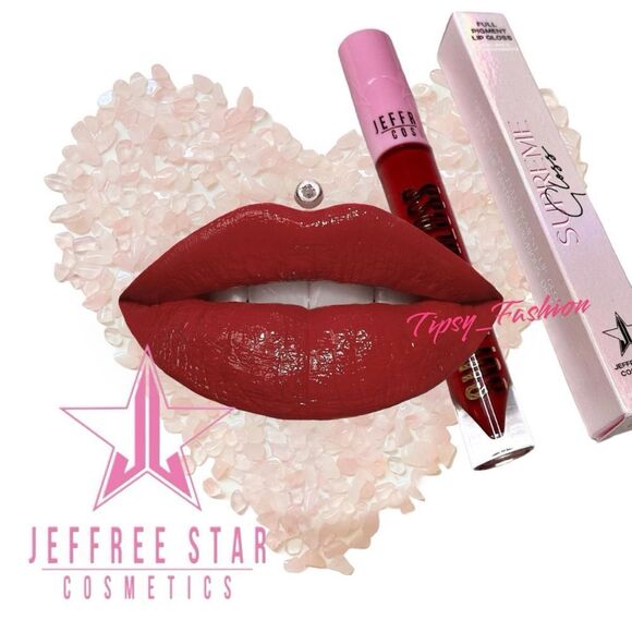 Jeffree Star Wifey Red Supreme Gloss Lipgloss NEW - Picture 1 of 4